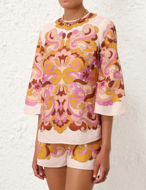 Acadian Tunic Top