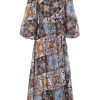 Alight Wrap Midi Dress
