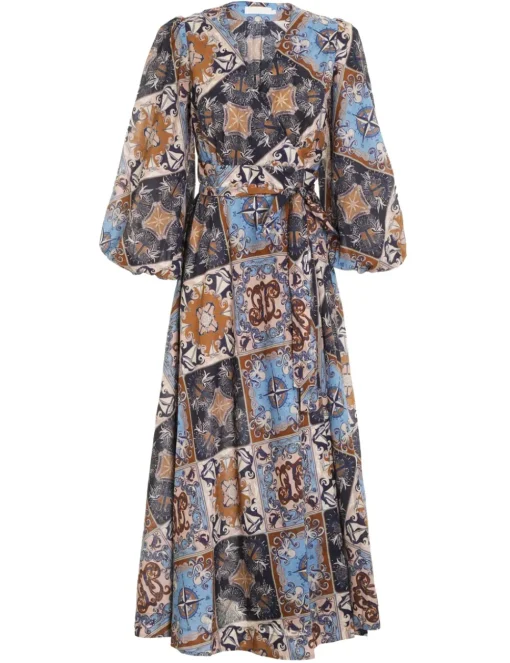 Alight Wrap Midi Dress