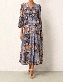 Alight Wrap Midi Dress