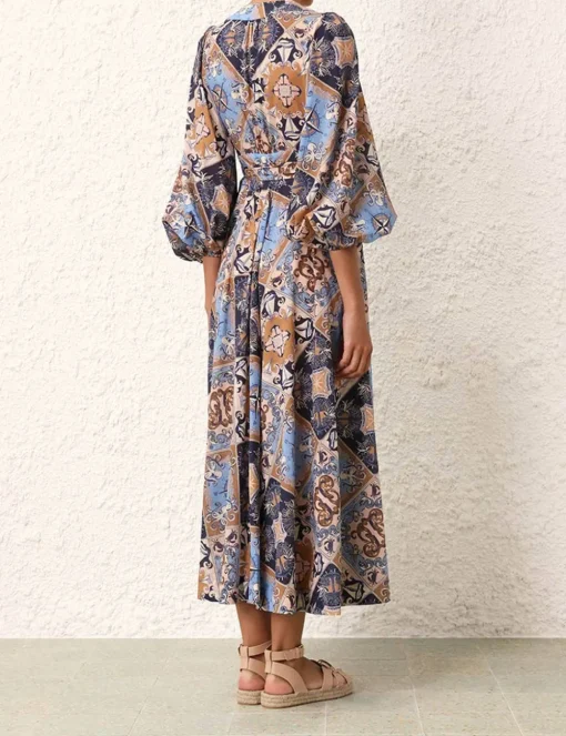 Alight Wrap Midi Dress