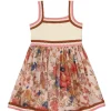 August Knit Top Woven Dress