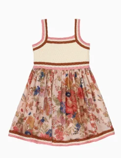 August Knit Top Woven Dress