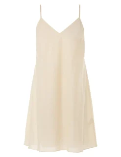 August Lace Trimmed Mini Dress