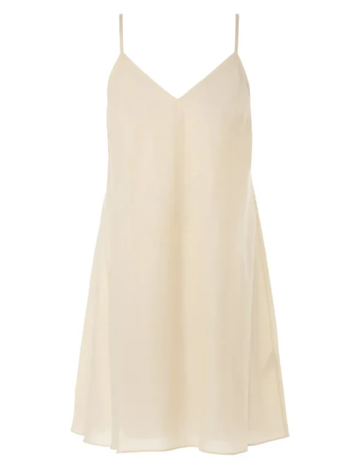 August Lace Trimmed Mini Dress