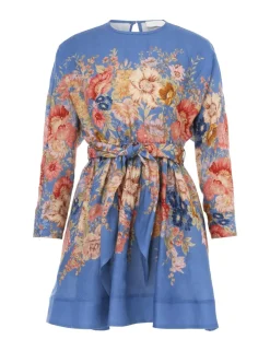 August Long Sleeve Mini Dress