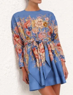 August Long Sleeve Mini Dress