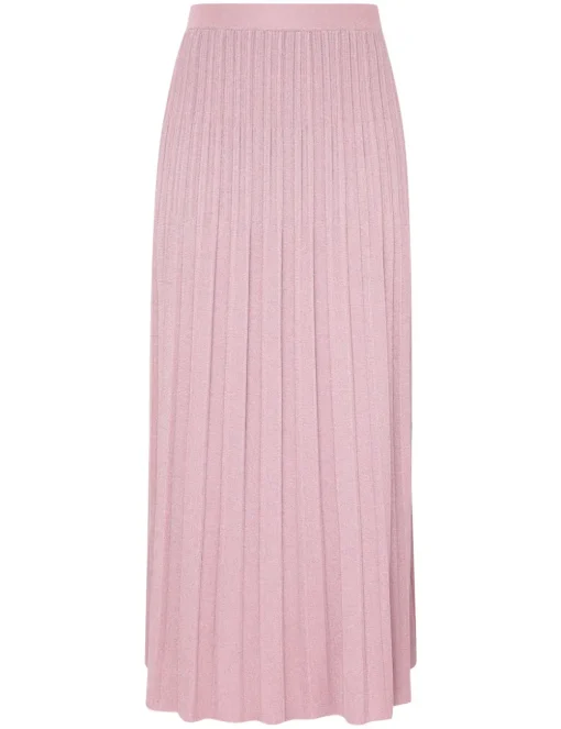 August Rib Midi Skirt
