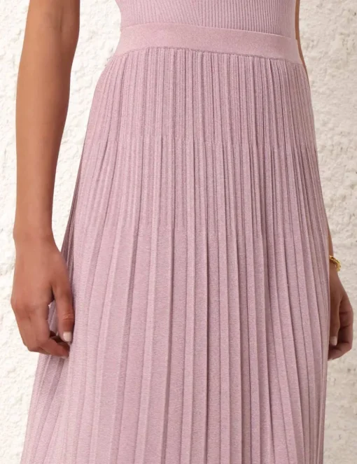 August Rib Midi Skirt