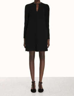 Chain Embellished Mini Dress