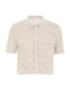 Chintz Hand Crochet Shirt