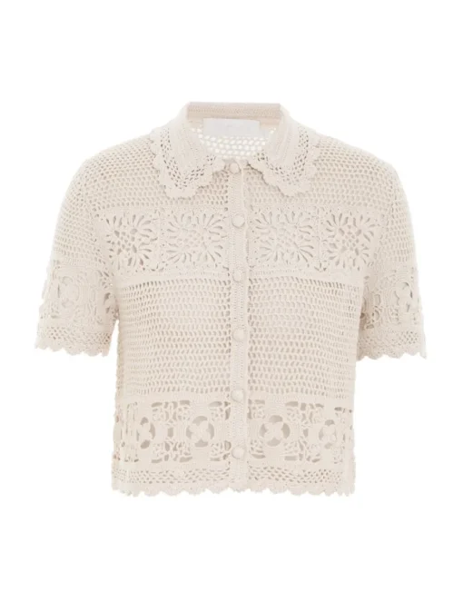 Chintz Hand Crochet Shirt