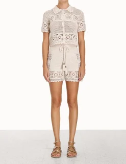 Chintz Hand Crochet Shirt