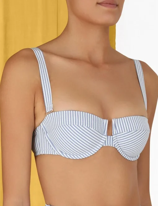 Chintz Stripe Balconette Bra