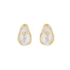 Crystal Pebble Earrings