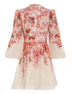 Devi Plunge Mini Dress