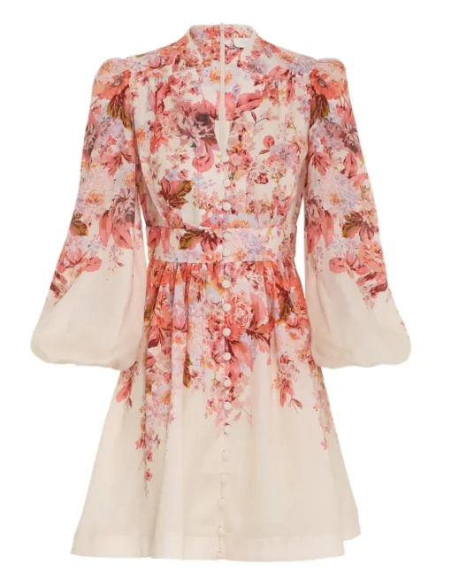 Devi Plunge Mini Dress