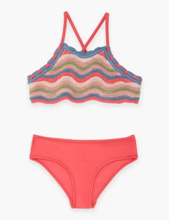 Devi Textured Knit Bikini