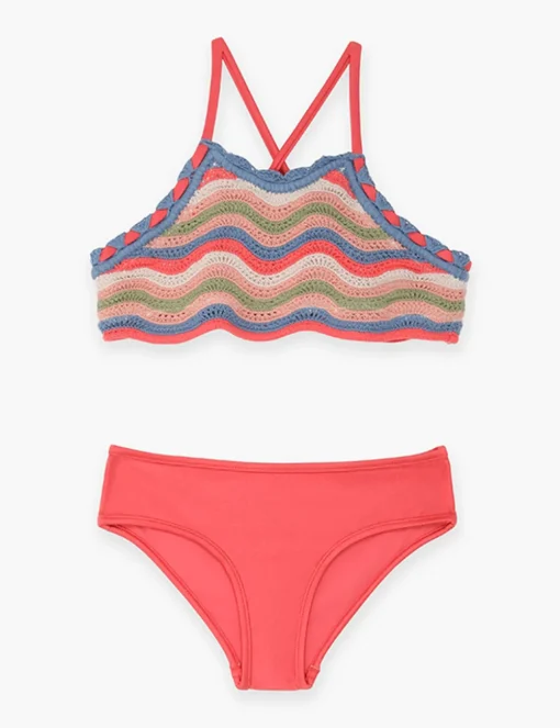 Devi Textured Knit Bikini