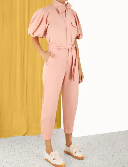 Ginger Denim Barrel Pant
