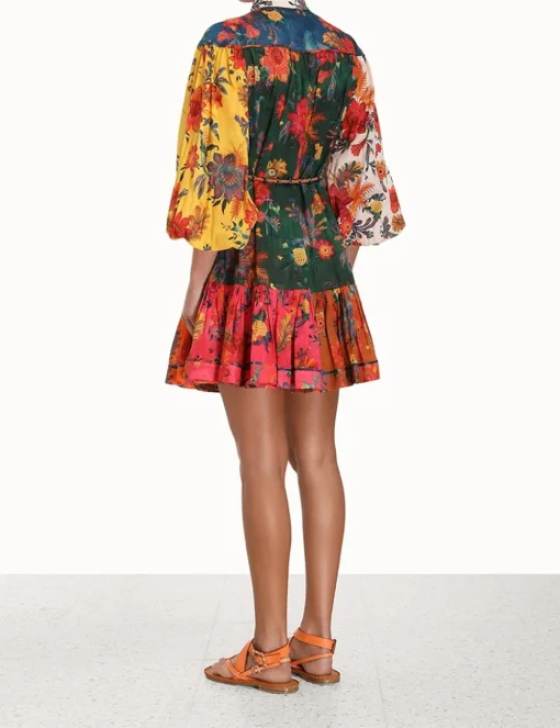 Ginger Lantern Mini Dress