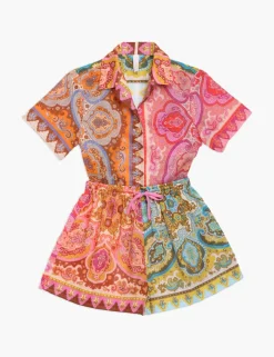 Halcyon Paisley Shorts