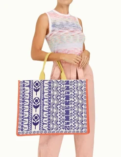 Jacquard Tote