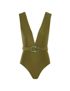 Junie Belted Plunge 1Pc
