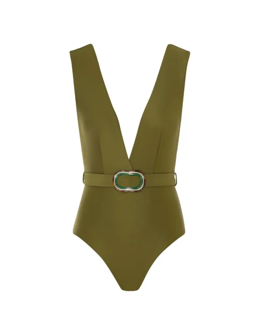 Junie Belted Plunge 1Pc