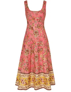 Junie Cut Out Midi Dress