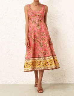 Junie Cut Out Midi Dress