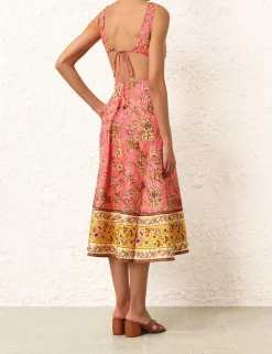 Junie Cut Out Midi Dress