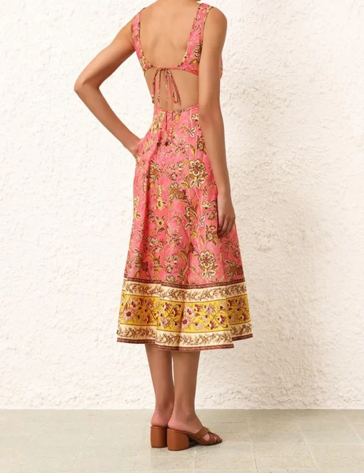 Junie Cut Out Midi Dress