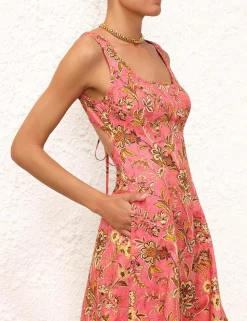 Junie Cut Out Midi Dress