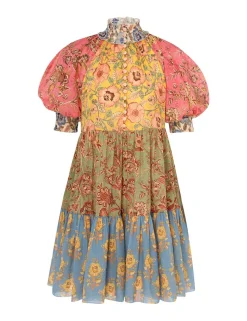 Junie Lantern Mini Dress