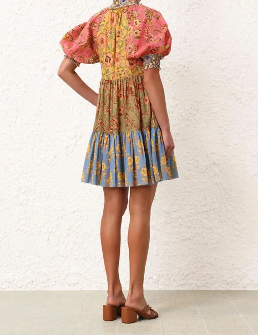 Junie Lantern Mini Dress
