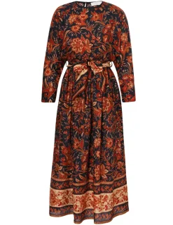 Junie Long Sleeve Midi Dress