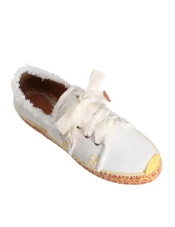 Lace Up Espadrille Derby
