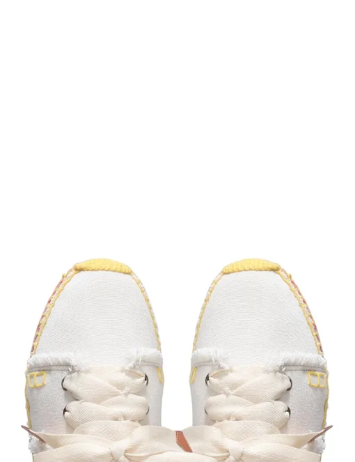Lace Up Espadrille Derby
