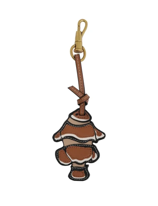 Leather Fish Keycharm