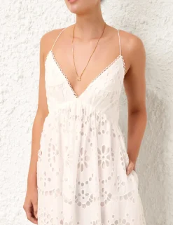 Lexi Embroidered Slip Dress