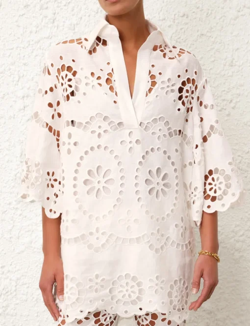 Lexi Embroidered Tunic
