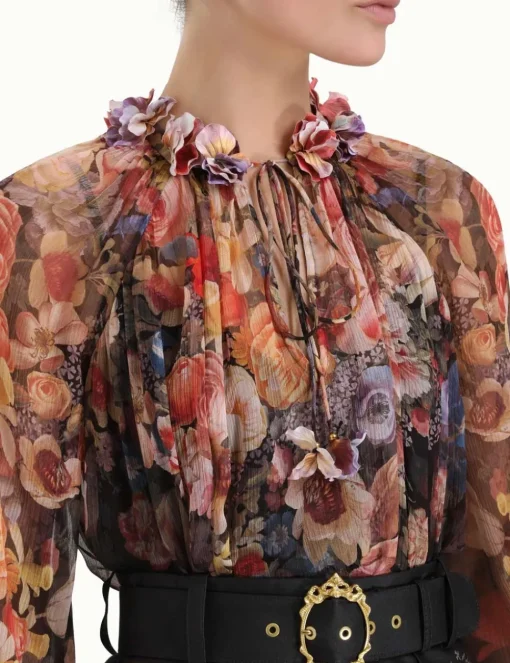 Luminosity Floral Blouse