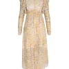 Luminosity Gathered Midi Dress