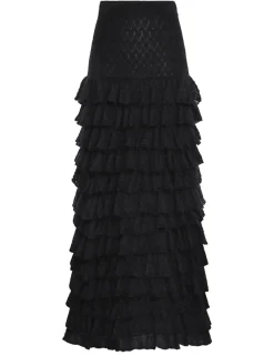 Luminosity Lace Frill Skirt