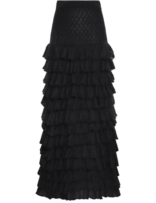 Luminosity Lace Frill Skirt