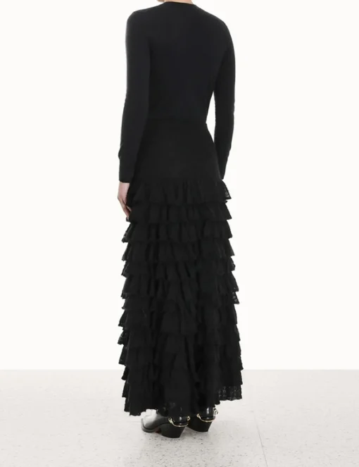 Luminosity Lace Frill Skirt