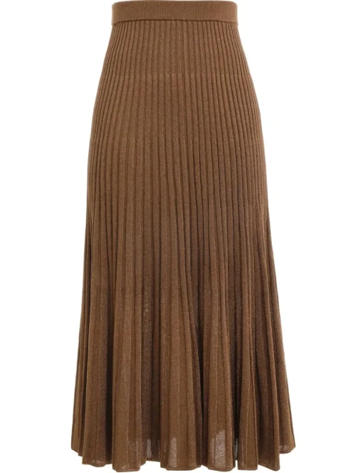 Luminosity Lurex Midi Skirt