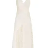 Luminosity Patch Lace Dress