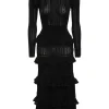 Luminosity Ruffle Dress